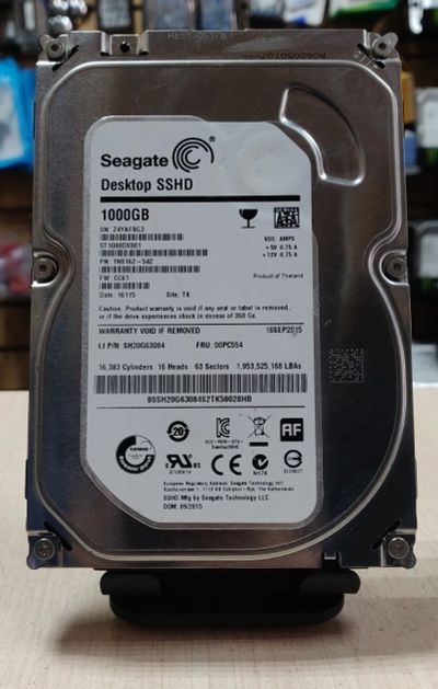 Лот: 21132698. Фото: 1. HDD 1Тб/Seagete/3,5''/7200об/мин... Жёсткие диски (HDD)