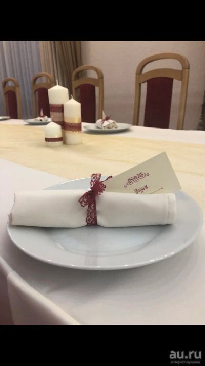 Лот: 13574408. Фото: 1. Салфетки для банкета. Скатерти, салфетки