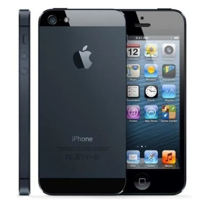 Лот: 3607649. Фото: 1. IPhone 5 Black 16 Gb (быстрые... Смартфоны