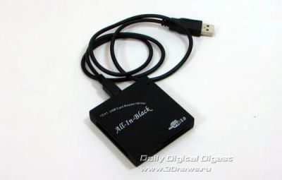 Лот: 4587109. Фото: 1. картридер all in black. Картридеры