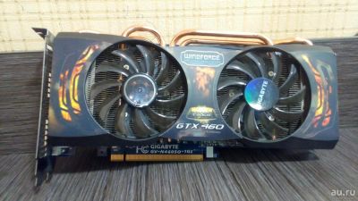 Лот: 9589884. Фото: 1. Видеокарта Gigabyte GV- N460SO-1G1. Видеокарты