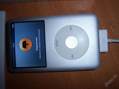 Лот: 951532. Фото: 1. iPod Classic 120 Gb оригинал. Плееры