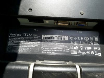 Лот: 10087952. Фото: 1. Монитор vx922 viewsonic. ЖК-мониторы