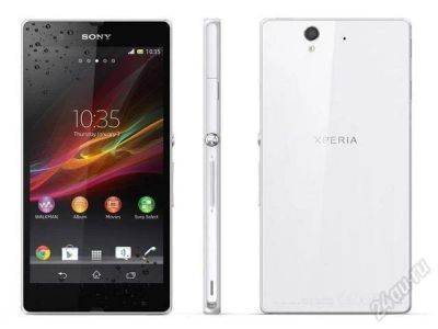 Лот: 2686915. Фото: 1. Sony Xperia Z white РСТ на гарантии... Смартфоны