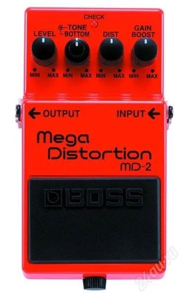 Лот: 138302. Фото: 1. Boss MD-2 Mega Distortion. Гитары