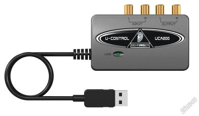 Лот: 5826119. Фото: 1. Behringer U-Control UCA200 Внешняя... Другое (профессиональный звук)