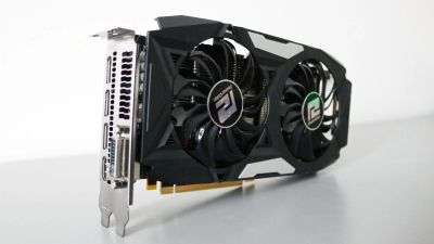 Лот: 17145942. Фото: 1. RX 480 4gb power color. Видеокарты