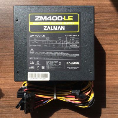 Лот: 24383539. Фото: 1. Блок питания Zalman Zm400-Le 400Вт. Корпуса, блоки питания