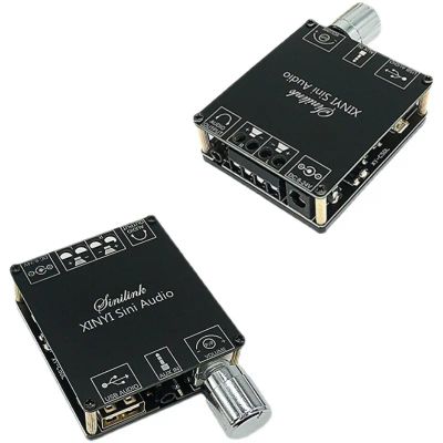 Лот: 20542929. Фото: 1. Модуль усилитель 2*50Вт, bluetooth... Микроконтроллеры