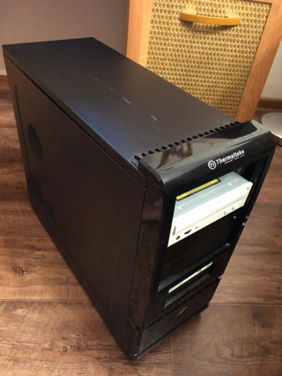 Лот: 13069001. Фото: 1. Корпус Thermaltake ATX + блок... Корпуса, блоки питания