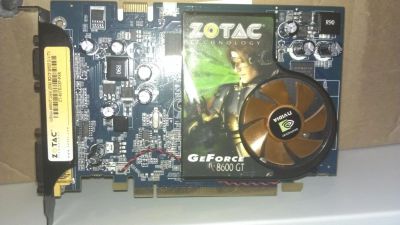 Лот: 4978998. Фото: 1. Nvidia GeForce 8600GT. Видеокарты