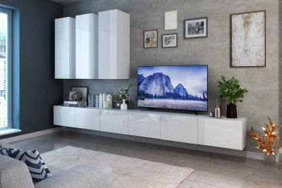Лот: 24787363. Фото: 1. Гостиная Hoff Оскар с тумбами... Гостиные, стенки, горки
