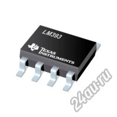 Лот: 13926654. Фото: 1. Двойной компаратор LM393, SOP-8... Микросхемы