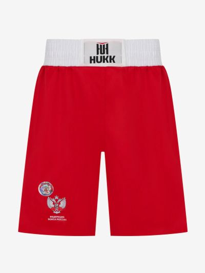 Лот: 25394294. Фото: 1. Шорты для бокса Hukk, Красный. Шорты