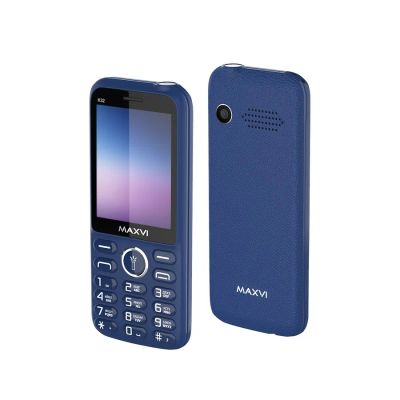 Лот: 25021366. Фото: 1. Сотовый Maxvi K32 Blue 2sim/3... Кнопочные мобильные телефоны