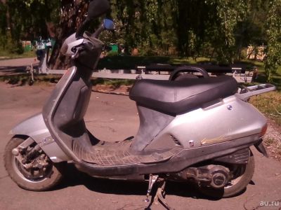 Лот: 17109244. Фото: 1. Скутер Honda Lead 90 в разбор... Мотороллеры, мопеды