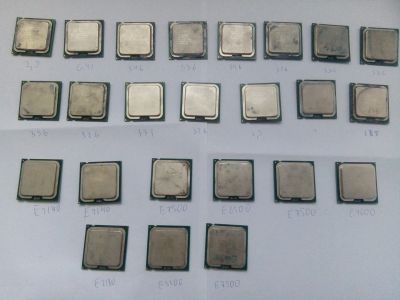 Лот: 16160555. Фото: 1. Процессоры INTEL 24шт оптом. Процессоры