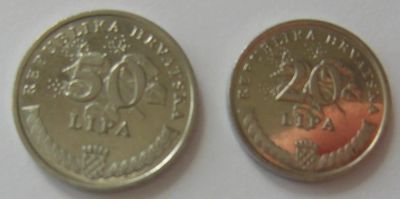 Лот: 4153495. Фото: 1. Хорватия - набор монет: 50 лип... Наборы монет