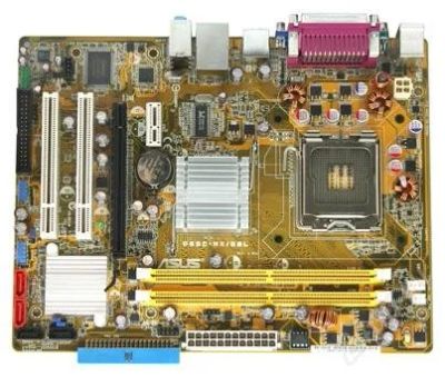 Лот: 1770547. Фото: 1. m/b S775 ASUS P5GC-MX. Материнские платы