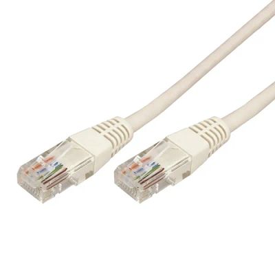 Лот: 24407008. Фото: 1. Патч-корд медный UTP 5e 0.5м серый... Сетевые кабели