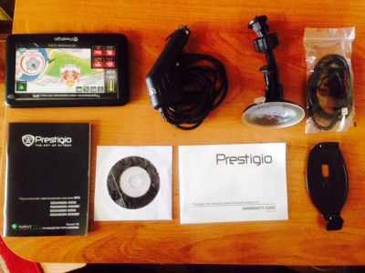 Лот: 6789635. Фото: 1. GPS навигатор Prestigio GeoVision... GPS-навигаторы