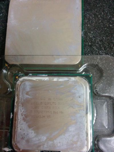 Лот: 5039769. Фото: 1. Процессор CPU Intel Core 2 Duo... Процессоры