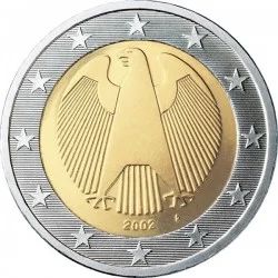 Лот: 5068432. Фото: 1. Германия 2 евро 2002 года. Европа