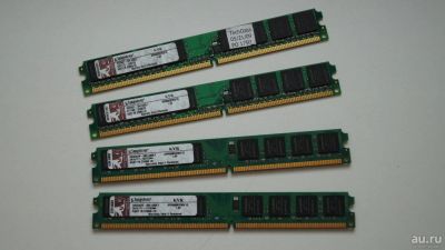 Лот: 8868099. Фото: 1. 2 планки Kingston KVR800D2N5/1G... Оперативная память