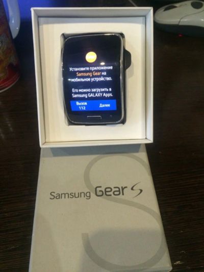 Лот: 7118959. Фото: 1. Часы Samsung gear s Умные часы. Смарт-часы, фитнес-браслеты, аксессуары