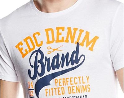 Лот: 11140596. Фото: 1. Мужская футболка от edc by Esprit... Футболки, поло