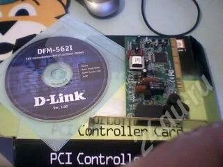 Лот: 406119. Фото: 1. Модем, факс, автоответчик D-Link... Проводные модемы