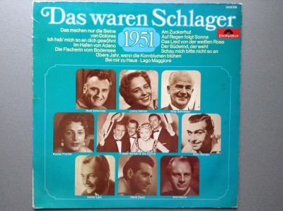 Лот: 20911887. Фото: 1. Das waren Schlager 1951. Аудиозаписи