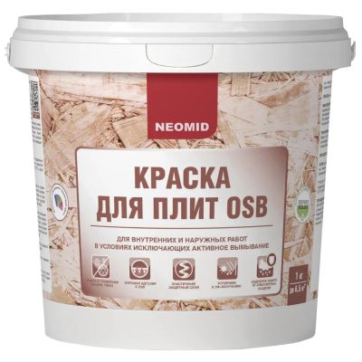 Лот: 24280897. Фото: 1. Краска водно-дисперсионная, Neomid... Краски, лаки, растворитель