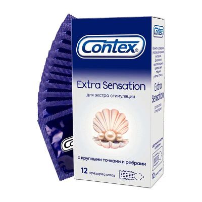 Лот: 22206157. Фото: 1. Contex Экстра Сенсейшн Презервативы... Презервативы