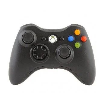 Лот: 16310239. Фото: 1. Геймпад для XBOX 360 2.4Ghz (черный... Аксессуары для игровых приставок, консолей, геймпады
