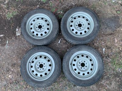 Лот: 15939852. Фото: 1. Летние колёса ВАЗ R14 4x98. Шины на дисках