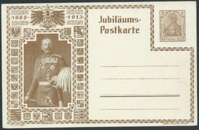 Лот: 10139921. Фото: 1. Почтовые карточки Германия 1913г. Открытки, конверты