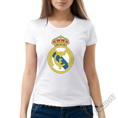 Лот: 5718408. Фото: 1. Женская футболка Real Madrid... Футболки, топы и майки