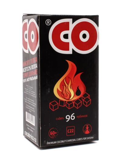 Лот: 12986303. Фото: 1. Уголь для кальяна Cocobrico 96... Аксессуары и запчасти для кальянов