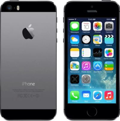 Лот: 4983358. Фото: 1. Apple iPhone 5S 16Gb Space Gray... Смартфоны
