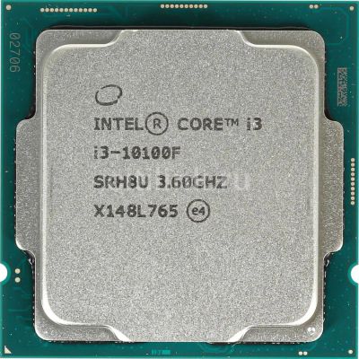 Лот: 20589106. Фото: 1. Intel i3 10100f. Процессоры