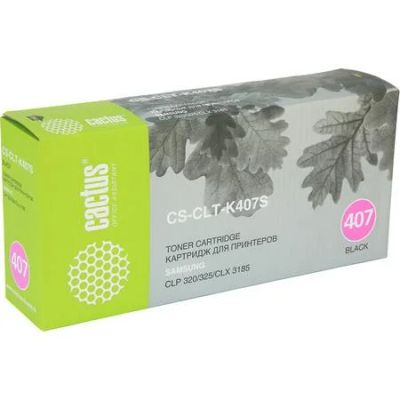 Лот: 5200670. Фото: 1. Картридж лазерный Cactus CS-CLT-K407S... Картриджи, расходные материалы