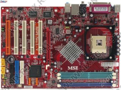 Лот: 377087. Фото: 1. Материнская плата MSI 865PE Neo2-V... Материнские платы