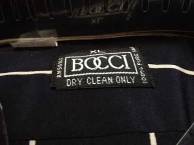 Лот: 7834173. Фото: 1. Рубашка Bocci чистый шелк - разм... Рубашки, водолазки