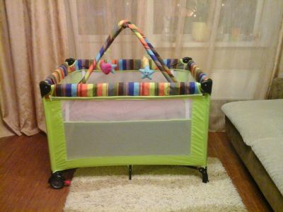 Лот: 6908853. Фото: 1. Кровать-манеж Geburt. Детские кровати и кроватки