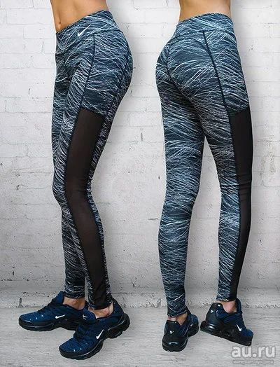 Лот: 12685880. Фото: 1. Леггинсы Nike (6411) Размер одежды... Спортивные брюки, штаны