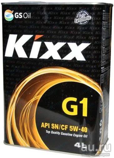 Лот: 16084965. Фото: 1. Масло KIXX G1 SN Plus 5W40 4л. Масла, жидкости