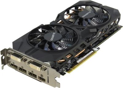 Лот: 9133819. Фото: 1. Geforce GTX960 4Gb Gigabyte GV-N960WF2-4GD. Видеокарты