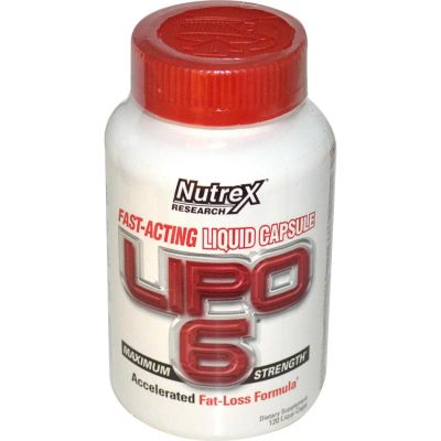 Лот: 8710036. Фото: 1. Lipo-6 от Nutrex (Спортивное питание... Спортивное питание, витамины