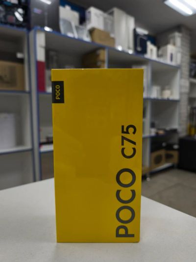Лот: 25315324. Фото: 1. 🔥 Смартфон POCO C75 8/256GB Black... Смартфоны